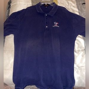 Houston Texans Navy Blue Polo
